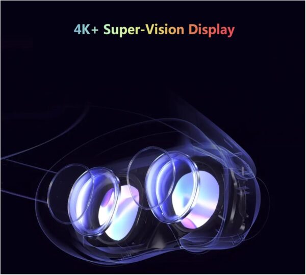 4 PRO All-in-One Enterprise 4K Screen VR-Headset, VR Glasses With 6DoF Controllers - Image 6