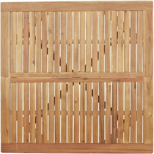 GCHDHAPB Home-Outdoor Home-Outdoor Furniture Sets,5 Piece Garden Dining Set Solid Wood Acacia - Image 8