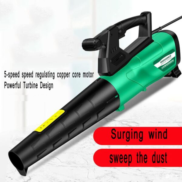 ALSUP Electric leaf blower blower 220V / 5500w, hand-held two-in-one leaf blower industrial blower, dust collector use, dust removal, snow removal, blowing leaves - Image 8