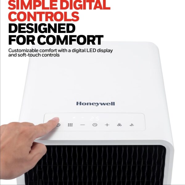 Honeywell 7000 BTU Air Conditioner & 14L/day Dehumidifier, 3 in 1 Portable Air conditioning Unit With Cooling, Dehumidification and Fan only mode - Image 3
