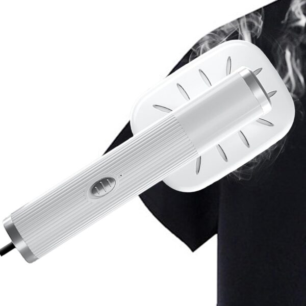 Steam Iron - Hand Held 2-In-1 Wet And Dry Clothes Steamer, 0.7 Oz Capacity Travel Fabric Steamer | Fast Heat-Up Travel Wrinkles Remover, Portable Ironing Machine For Cotton Linen Silk Wool - Image 9