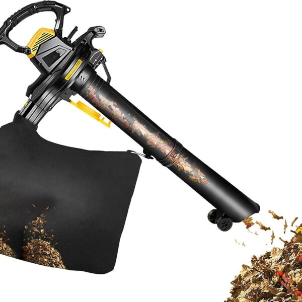 XNZJHPP Electric Powerful Leaf Blower,3800W Garden Vacuums&Shredder,6-Variable Speed Multifunction Leaf Blowers with 40L Leaf Collection Bag for Lawn - Image 2