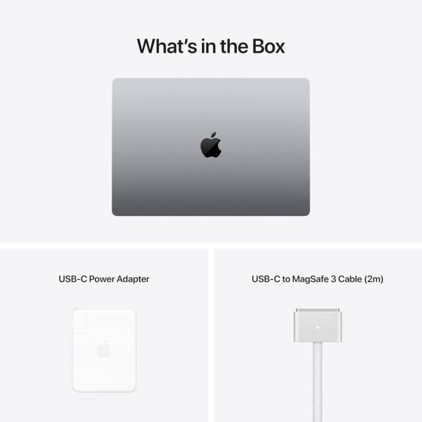 Late 2021 Apple MacBook Pro with Apple M1 Chip (16 inch, 32GB RAM, 1TB SSD) Space Gray (Renewed) - Image 7