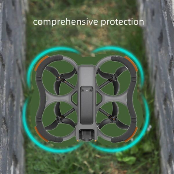 Generic AVATA 2 Drone Propeller Guard Protector, Propeller Bumper, Anti-Collision, Black - Image 3