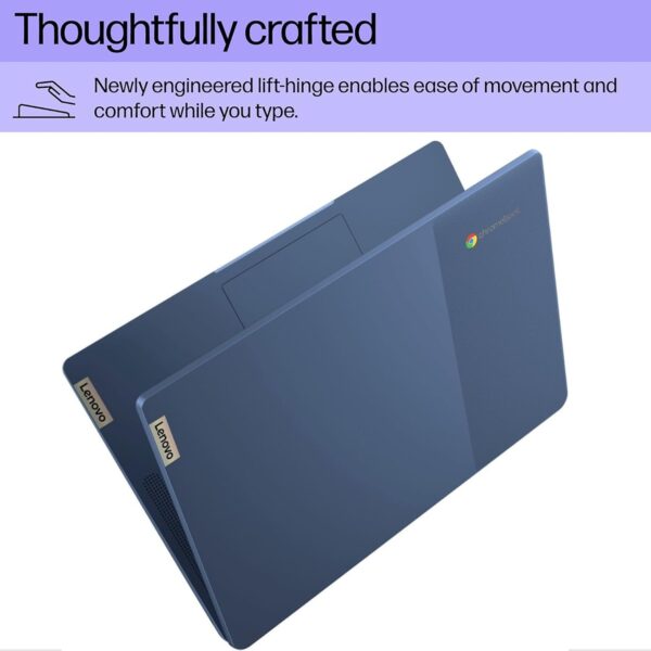 Lenovo Slim 3 Chromebook Laptop for Business Student, 14'' FHD Touchscreen, 8-Core MediaTek Kompanio 520 Processor, 4GB RAM, 64GB eMMC, 128GB Micro SD Card, Wi-Fi6, Bluetooth, Chrome OS - Image 6