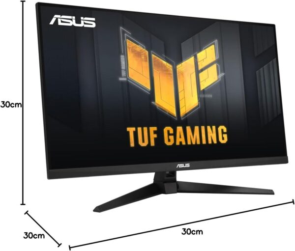 ASUS TUF Gaming VG32UQA1A - 31.5 Inch 4K UHD Monitor - 160 Hz, 1ms MPRT, FreeSync, GameFast Input, DisplayHDR 400 - VA Panel, 16:9, 3840x2160, DP 1.4 DSC, HDMI 2.1, USB, Ergonomic, Speaker - Image 14