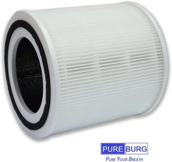 PUREBURG Replacement Filters Compatible with ARVOV Air Purifier AP005 & TaoTronics TT-AP005 HEPA Air Purifier,2-Pack H13 True HEPA - Image 6