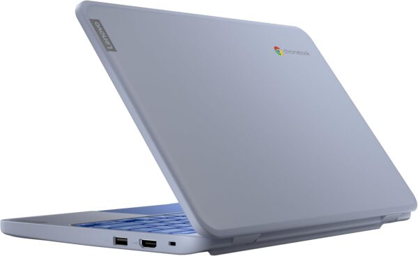 Lenovo IdeaPad Chromebook | 11.6 Inch HD Laptop | Intel Celeron N4500 | 4GB RAM | 64GB eMMC | Chromebook OS | Maca Blue - Image 7