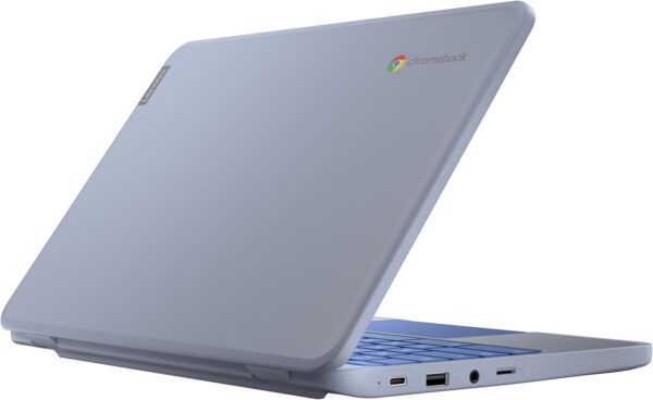 Lenovo IdeaPad Chromebook | 11.6 Inch HD Laptop | Intel Celeron N4500 | 4GB RAM | 64GB eMMC | Chromebook OS | Maca Blue - Image 8