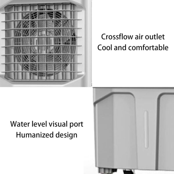Portable Air Conditioners, 3-IN-1 Evaporative Air Cooler, Swamp Coolers with Ice Pack and Timer, Portable Ac Great for Room Office(46 * 34 * 100cm) - Image 6