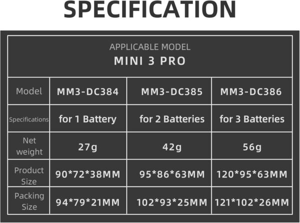 LINGHUANG Mini 3 Pro Lipo Battery Safe Bag,Fireproof Safety Charging Storage Bag for DJI Mini 4 Pro,Mini 3 Pro,Mini 3 Drone Explosion-Proof Battery Bag(for 3 Batteries,1Pcs) - Image 5