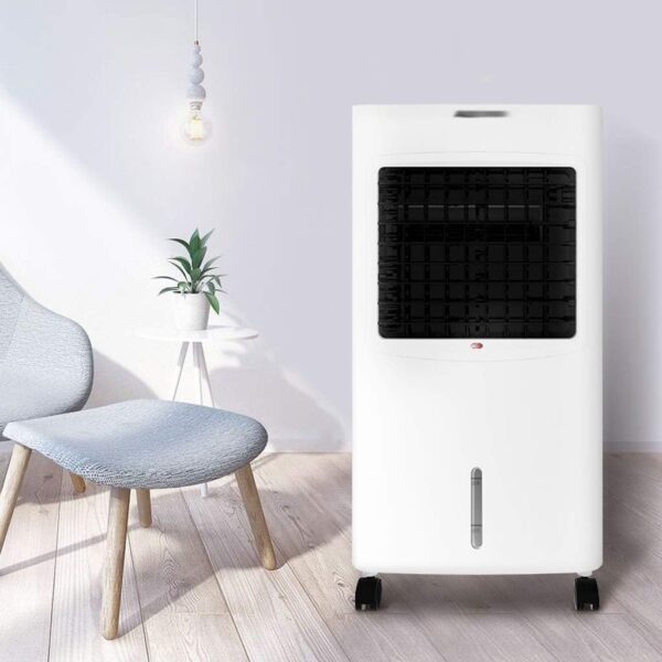 Portable Air Conditioner Fan Air Cooler, Evaporative Misting Humidifier Portable With Remote Control Air Conditioner Fan And Bladeless Noiseless Fan, For Office, Dorm, Room(Free Ice Tray) - Image 5