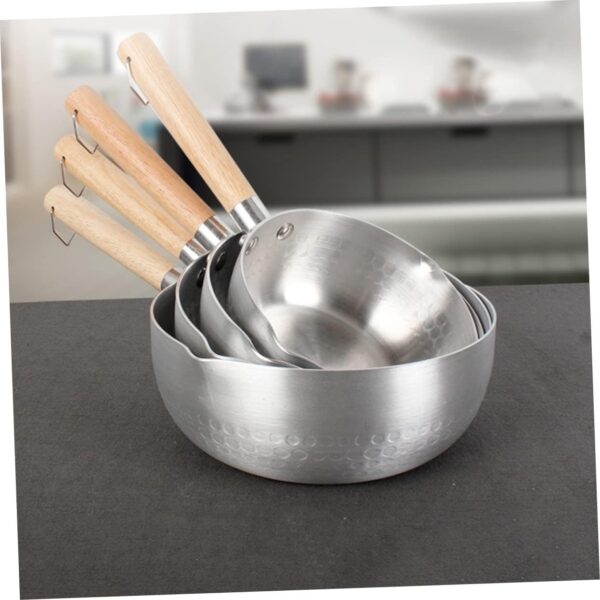 MAGICLULU Milk Pan Saucepan Milk Warmer Pot Non-Stick Surface Multi-Functional Sauce Pan for Cooking - Image 10