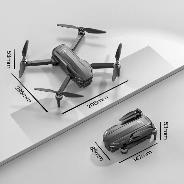 DEERC D65 4K EIS Camera Drone with 2-Axis Gimbal for Adults, 26-Min Long Flight Time, Easy GPS Quadcopter with Brushless Motor, 30FPS, Auto Return, Follow Me, Under 249g, Ideal for Beginners - Image 10