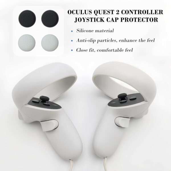 Joystick Replacement Kit for Oculus Quest 2 Controller, Repair Kit for Meta Quest 2 Controller Replacement Joystick Analog Thumb Stick Repair Kit for Oculus Quest 2 Accessories - Image 6