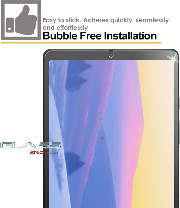TECHGEAR Galaxy Tab A9 8.7" GLASS Edition (SM-X110 / SM-X115) Tempered Glass Screen Protector [9H Toughness] [HD Clarity] [Scratch-Resistant] [No-Bubble] Made For Samsung Galaxy Tab A9 2023 - Image 4