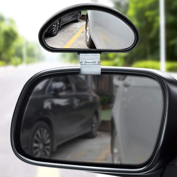 TRIXES 2 X Adjustable Car Van Blind Spot Blindspot Wide Angle Towing Mirror - Car Accessories - Small Mirrors - Mounting Mirrors for Side and Rearview Mirrors - Image 4
