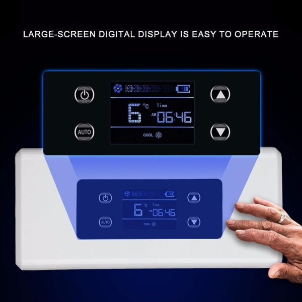 GYJ Portable Insulin Refrigerator, Mini Home Medicine Car Refrigerator With Smart HD LED Digital Display HY - Image 6