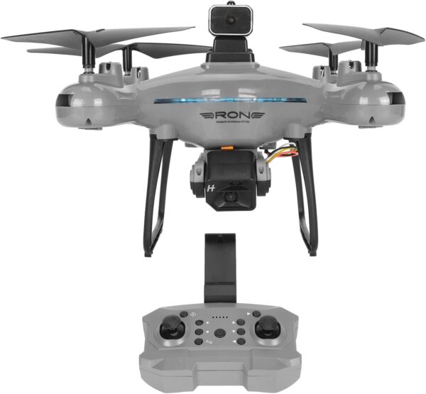 KY102 RC Drone, 4K HD Dual Camera 50X Zoom Aerial Photography Drone with Intelligent Hover, 1800mAh 4 Way Obstacle Avoidance 360° Flips Gesture Photography Remote Control Gift - Image 2