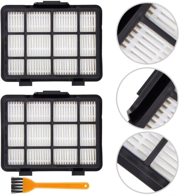 2 Piece Filter Set Compatible with For Eureka NEN180 Bagless Canister Vacuum Cleaner, Optimal Dust Control - Image 7