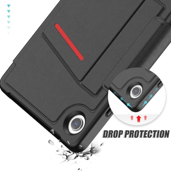 TECHGEAR Enduro Case For Samsung Galaxy Tab A9 8.7" (SM-X110 / SM-X115) Tough & Rugged Strong Magnetic & Flip Case [Auto Sleep/Wake] Drop Proof Cover with [Multi-Angle Stand] & Card Slot, Black - Image 7