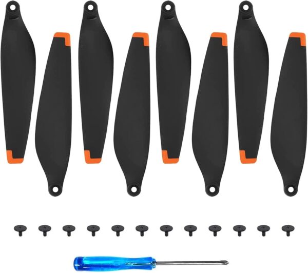 8PCS Drone Propellers for DJI Mini 3 Pro, Replacement Propellers Low-Noise Props Blade Spare Wings for DJI Mini 3 Pro Fly More Combo Accessories - Image 2