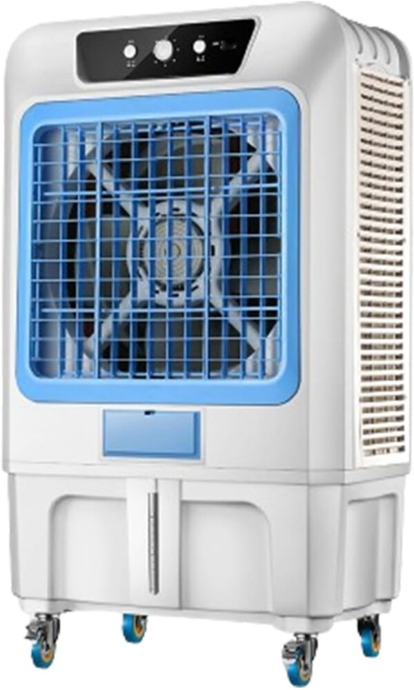 Yajuer Large Evaporative Air Cooler for Fresher Air, Large Water Tank,Portable Evaporative Cooler for Outdoor Patio Garage, Swamp Cooler(57.1in) - Image 2