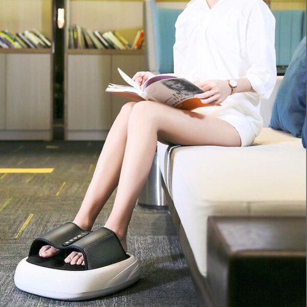 Dr.Lefran Shiatsu Foot Massager Machine, Heat Electric Deep Kneading Half Wrapped Foot Massage, Air Pressure Hot Acupuncture Red Light Physical Therapy, for Home Office Use - Image 8