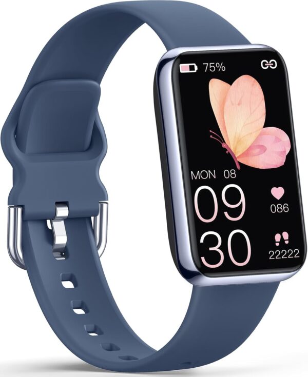 VIPWISE Fitness Tracker with Heart Rate & Sleep Monitor, Bluetooth Smartwatch with Calls, Blood Oxygen, IP68 Waterproof, Step Counter & 20 Sport Modes for Men & Women - Image 2
