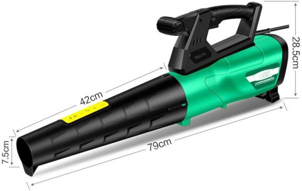 ALSUP Electric leaf blower blower 220V / 5500w, hand-held two-in-one leaf blower industrial blower, dust collector use, dust removal, snow removal, blowing leaves - Image 9