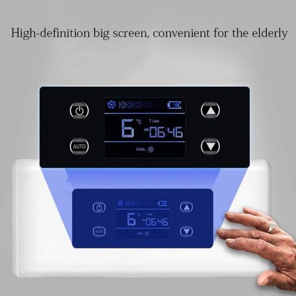 ZGYOZMNG Insulin Refrigerator Mini Portable Medical Refrigerator and Insulin Cooler Smart Temperature Control Car Refrigeration Case Suitable for Travel/Interferon/Drug Storage Refrigerator - Image 4