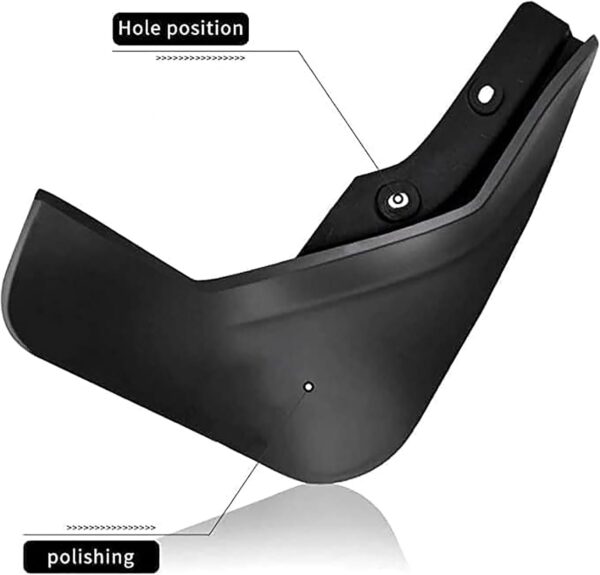 4 Pcs Car Mud Flaps for Volvo V90 Cross Country 2017-2022, Front Rear Mudguards Fender Splash Guards Mudflaps Protection Splashproof External Replacement Accessories - Image 3