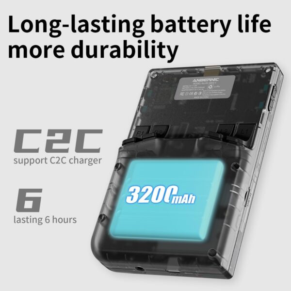 Retro Handheld Game Console – Nostalgic Gaming on the Go | RG40XXV Handheld Retro Gaming Console - 4.0 Inch IPS Screen Linux System Built-in 64G TF Card 5528 Games Support TV Output 5G WIFI - Image 3