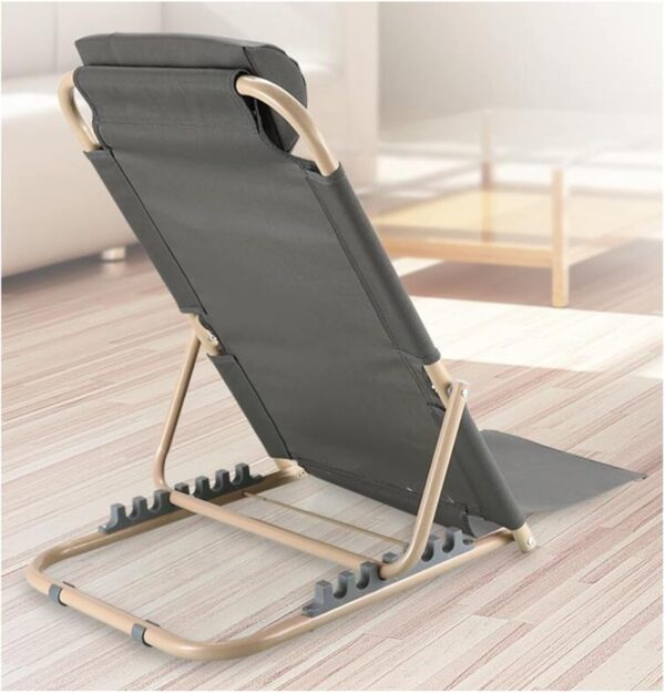 FYNNDM Multi-Position Back Rest Support Seat,Elderly Bed Care, Paralyzed Patient Beds, Backrest Cushion Chair,Bed Back Rest Adjustable Angle, Mobility Disability Support Aid,grey - Image 7