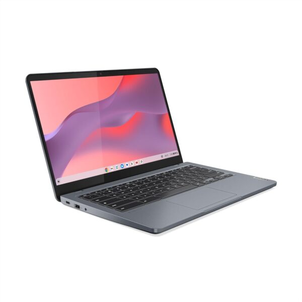 Lenovo IdeaPad Slim 3 Chromebook Plus | 14 Inch Full HD Laptop | Intel Core i3-N305 | 8GB RAM | 256GB SSD| Chrome OS | Storm Grey - Image 3