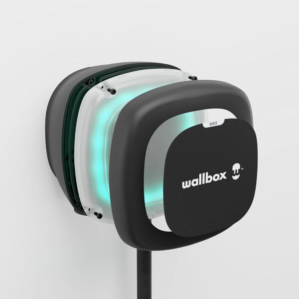 Wallbox Pulsar Max Electric Vehicle Charger (7.4kW, Type 2, Wi-Fi, Bluetooth, OCPP, Indoor/Outdoor, Earthing Protection, 5 Meter Cable, Easy-to-Install Design) White - Image 8