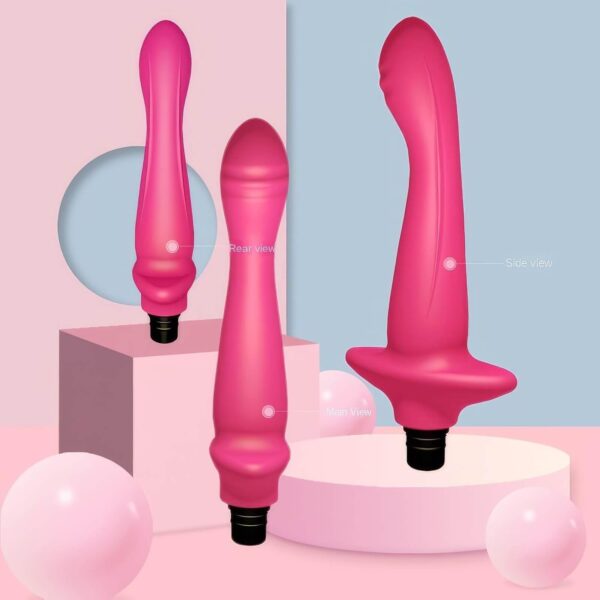 Silicone Massage Gun Heads,DeepMassage Gun Attachments, Tissue Percussion Trigger Point Massage Replacement Head, Plug and Play Comfort Tools (Size : 18MM-19MM) - Image 3
