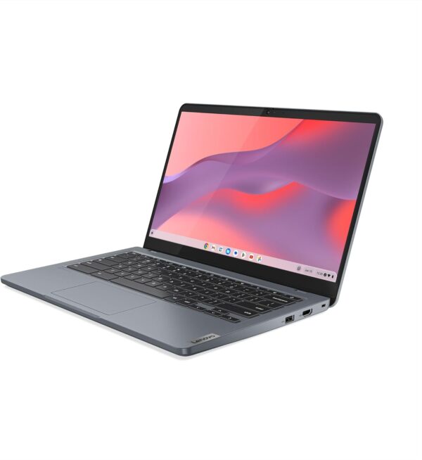 Lenovo IdeaPad Slim 3 Chromebook Plus | 14 Inch Full HD Laptop | Intel Core i3-N305 | 8GB RAM | 256GB SSD| Chrome OS | Storm Grey - Image 4
