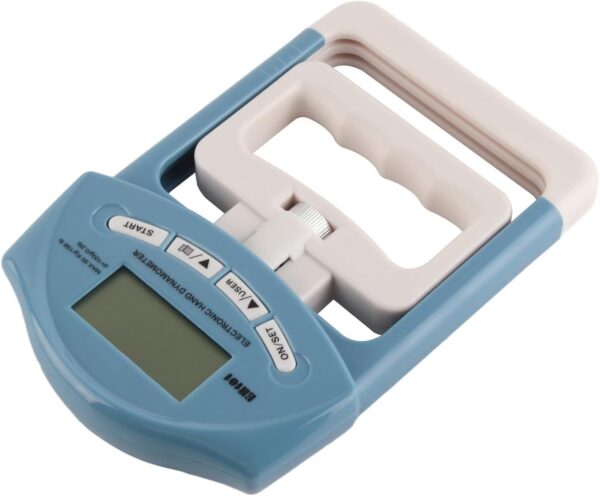 Digital Hand Dynamometer Grip Strength Measurement Meter,Digital Force Meter Push and Pull Tester Hand Grip Strengthener,LCD Display Hand Grip Strength Dynamometer Capturing Electronic Hand Grip Power - Image 3