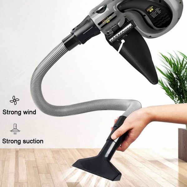 KJZHFOZ Vacuums Electric Leaf Blower Outdoor Vacuum Cleaner High-Power 2500W Industrial Outdoor Dust Collector,Small Computer Blower - Image 3
