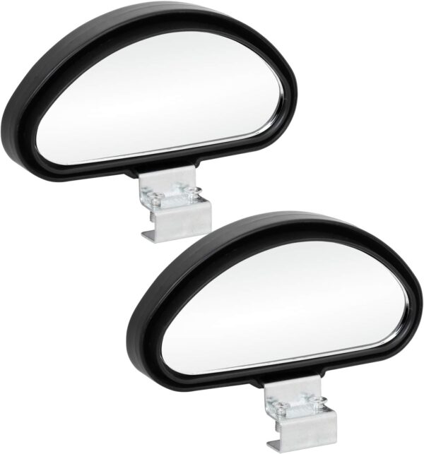 TRIXES 2 X Adjustable Car Van Blind Spot Blindspot Wide Angle Towing Mirror - Car Accessories - Small Mirrors - Mounting Mirrors for Side and Rearview Mirrors - Image 7