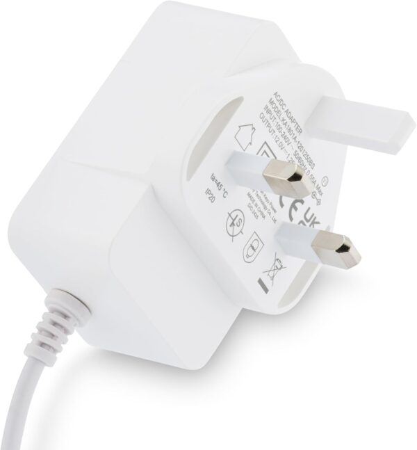 Digital Tec 12v 15W Power Supply Adapter for Alexa Echo Devices, 1.25A, with 1.8m Cable, Echo dot (3rd,4th,5th), Echo show 5 (1st & 2nd), Amazon echo, Echo dot charger (5th gen), Alexa echo pop (2023) - Image 3