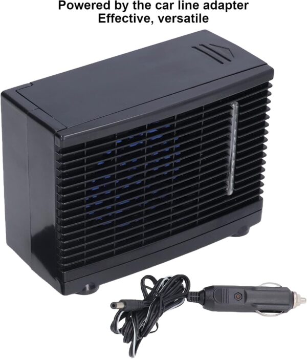 Topyond 12V Mini Portable Air Conditioner for Car and Home,Icybreeze,Silent Evaporative Cooler with Water Tank, for 12V AC, Trucks, and Camping - Image 8