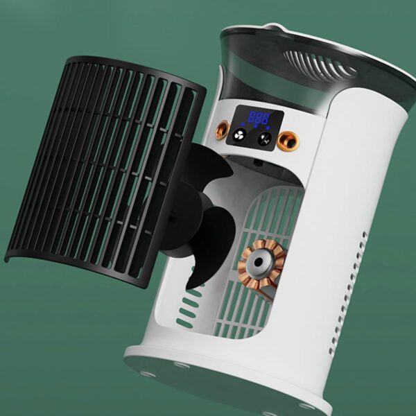 Portable Air Conditioners - Desktop Cooling Machine | Portable Evaporative Fan, Quiet Smart USB Air Cooler Bedroom Garage RV Tent Camping Outdoor Indoor With Remote Control And LED - Image 8