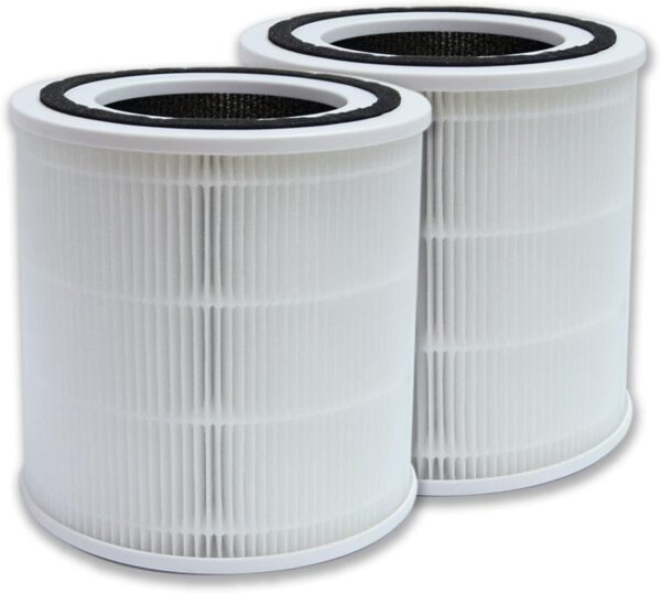 PUREBURG Replacement Filters Compatible with ARVOV Air Purifier AP005 & TaoTronics TT-AP005 HEPA Air Purifier,2-Pack H13 True HEPA - Image 2