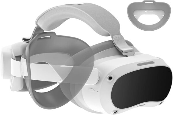 ZYBER Updated head Strap for PICO 4 VR accessories, Wider and thicker design Adjustable headset Compatible with Pico4 - Image 9