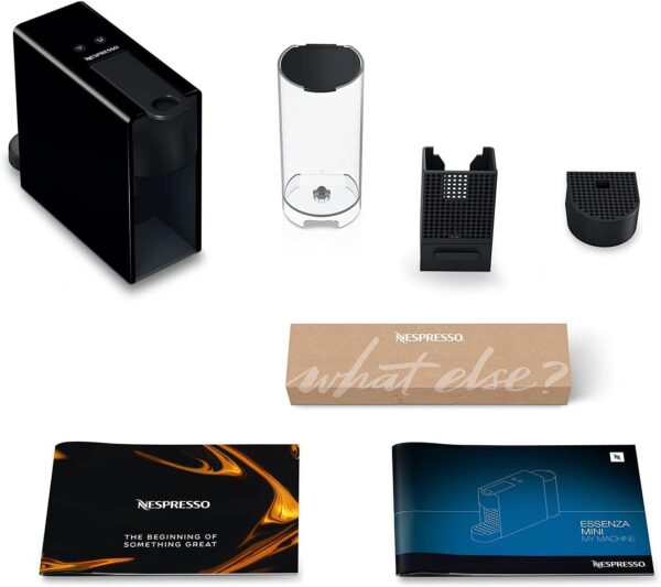 Nespresso Essenza XN110840 Mini Coffee Machine by Krups, Piano Black - Image 8
