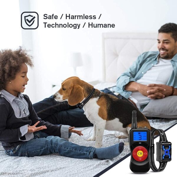 Anti Barking Collar with 2600ft Remote Control, SOYAO Dog Training Collar with Vibration & Spray & Sound, Anti Bark Collar for Small Medium Large Dog - Image 5