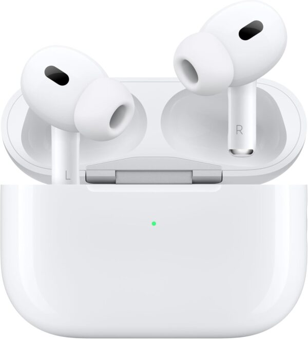 Apple AirPods Pro 2 Wireless Earbuds, Bluetooth Headphones, Active Noise Cancellation, Hearing Aid Feature, Transparency, Personalised Spatial Audio, High Fidelity Sound, H2 Chip, USB C Charging - Image 3