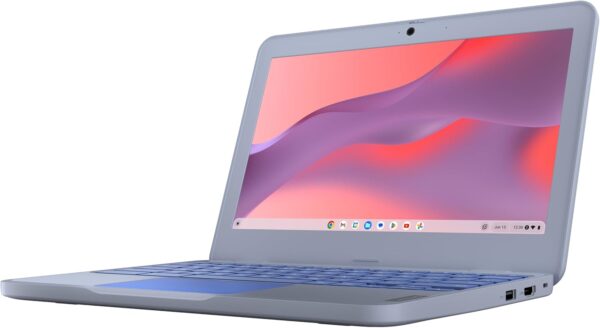 Lenovo IdeaPad Chromebook | 11.6 Inch HD Laptop | Intel Celeron N4500 | 4GB RAM | 64GB eMMC | Chromebook OS | Maca Blue - Image 6